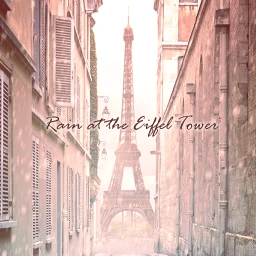 Symbol von Theme Rain at the Eiffel Tower